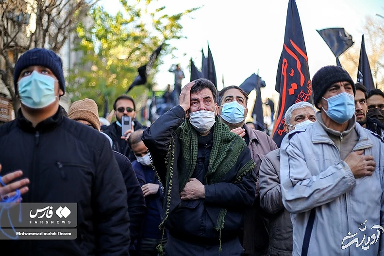 (تصاویر) تشییع ۱۵۰ شهید گمنام در تهران